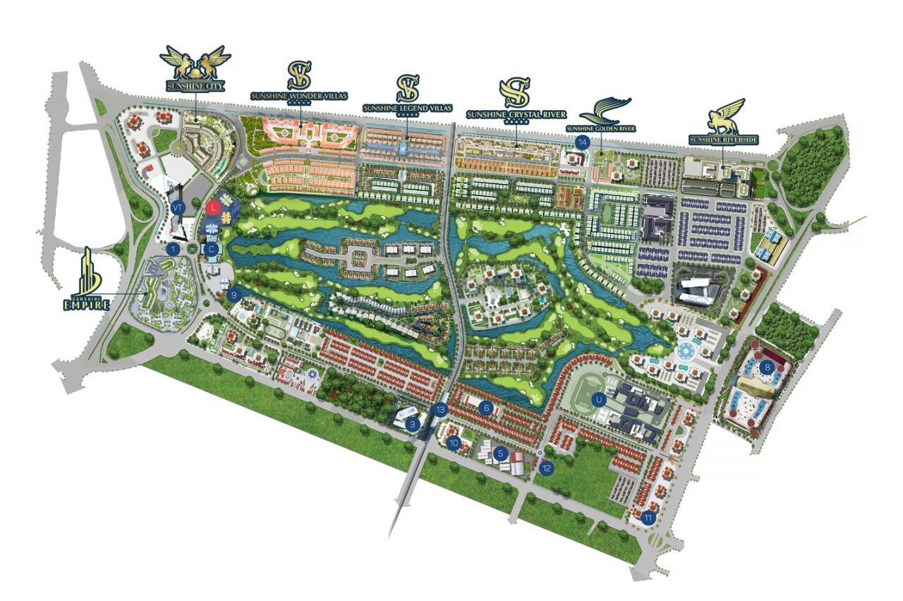 Investors are implementing villa projects in the West Lake area