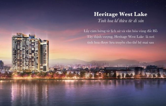 Chung cư Heritage West Lake và cơ hội đón sóng đầu tư công