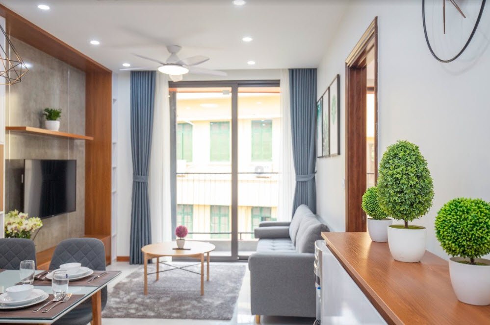 Cho thuê căn hộ tại ngõ 11, Tô Ngọc Vân, diện tích: 85m2, view đẹp và thoáng, giá rẻ 11