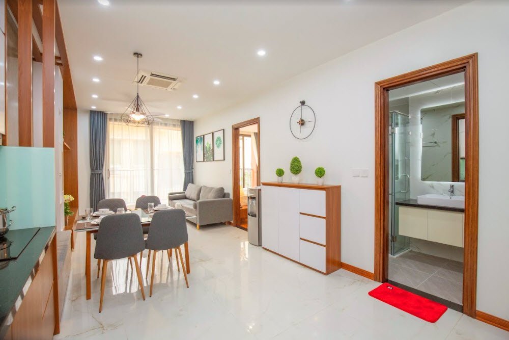 Cho thuê căn hộ tại ngõ 11, Tô Ngọc Vân, diện tích: 85m2, view đẹp và thoáng, giá rẻ 3