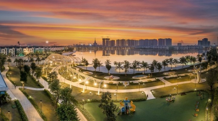 Cảnh quan tại Vinhomes Ocean Park