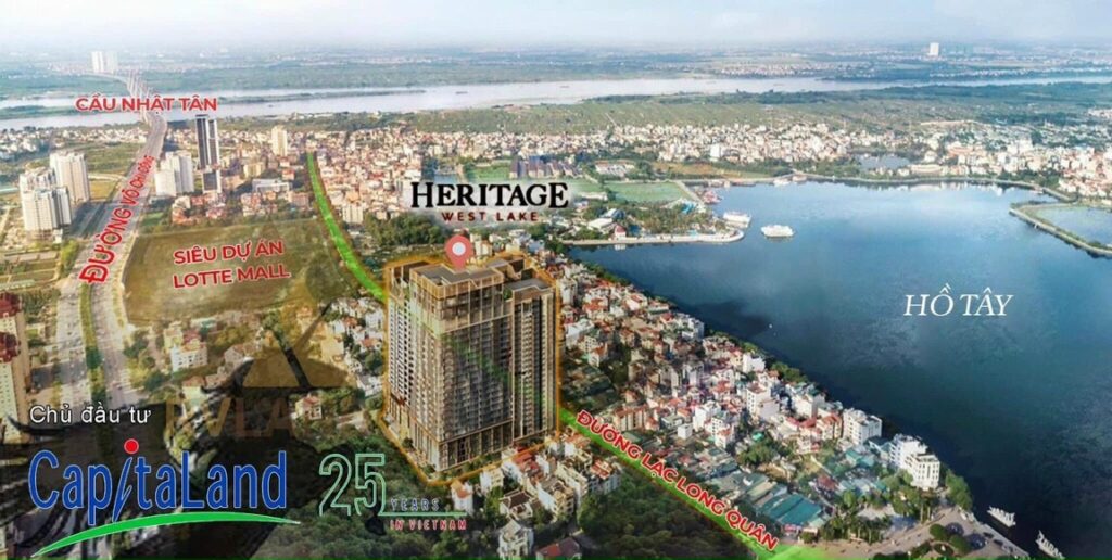 Vị trí Heritage Westlake