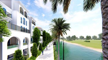 Biệt thự mặt hồ rìa sân golf của Sunshine Wonder Villas.